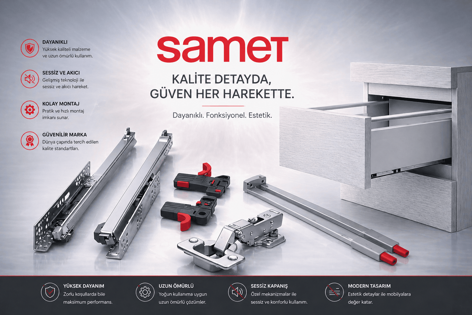 Samet Mobilya Aksesuarları